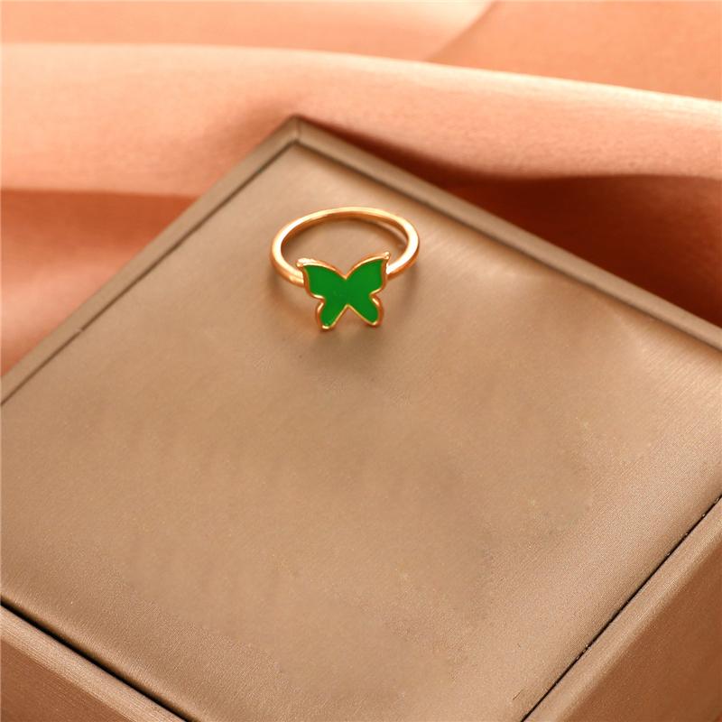 

Симпатичное открытое кольцо с бабочкой Anillos для женщин, маленькие кольца в стиле ретро с животными, ювелирные изделия, эффектный подарок