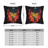 American Tv Series Pillow Case The Demogorgon Comfy Pillow Cover For Sofa Bedroom Home Decor Retro Trendy Pillowcases