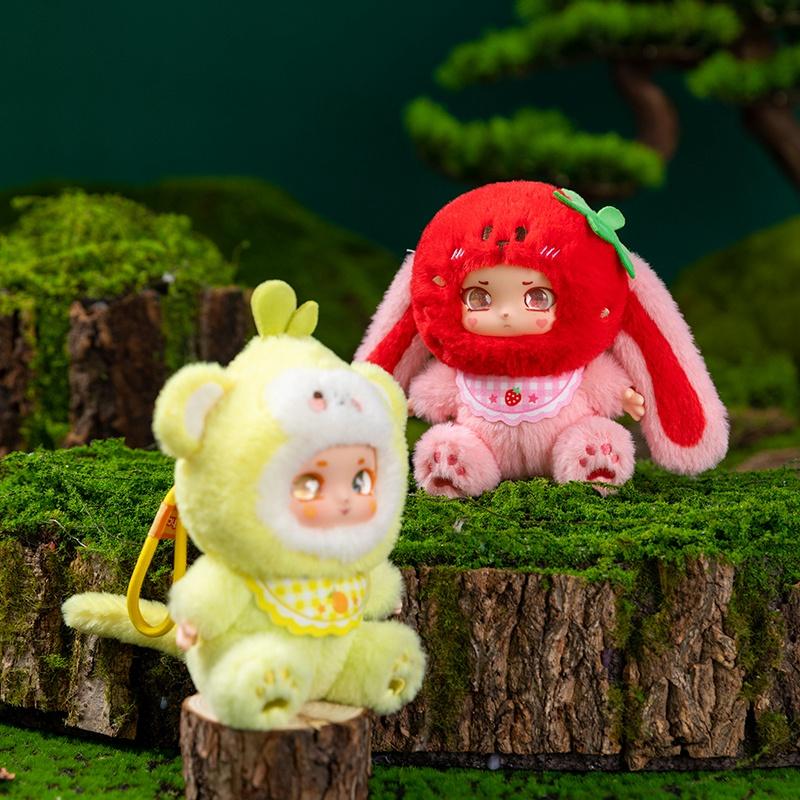 Blind Box Animal Series Cartoon Action Figure Doll Anime Character Surprise Boxed Cute Collectible Toy Kids Xmas Gifts