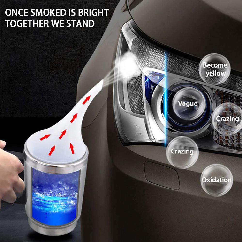 Tekutý polymer na leštění automobilových světlometů Renovace Renovace světlometů Auto Čisticí prostředek 50ML/100ML/150G Produkty pro opravy automobilů