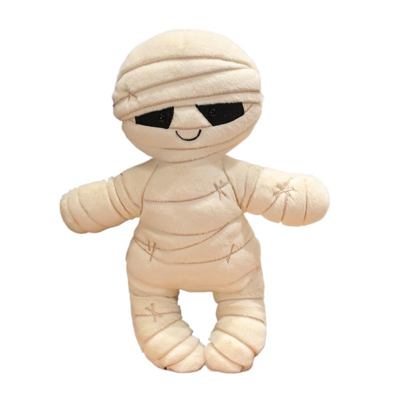 Trick Halloween Pumpkin Mummy Plush Toy Stuffed Horror Anime Figure Decor Pumpkin Light Throw Pillow Plush Toy Gift