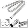 Diesel Heater Exhaust Pipe Stainless Steel Extension Oil Vent Hose Universal Parking Heater Tubing Hose Pipe Engine Heater Parts