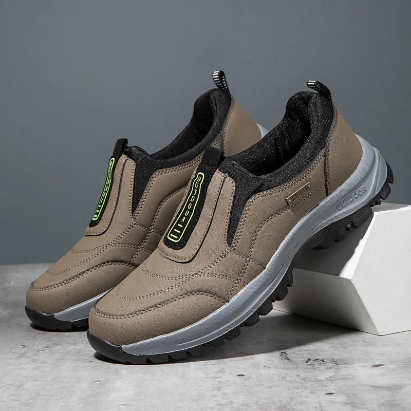 Vysoce kvalitní nezničitelné pánské boty tenisky prodyšné běžecké boty lehké protiskluzové outdoorové pánské tenisky pánské boty