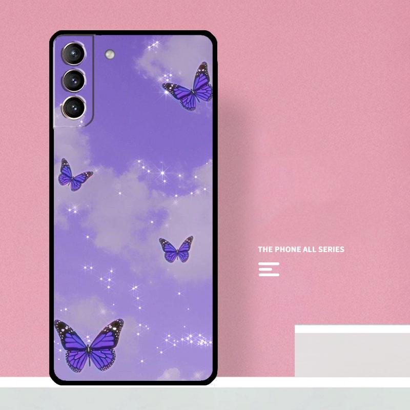 Infinity On Purple Phone Case For Samsung Galaxy S26 S25 S24 S20 S21 S22 S23 Ultra S10 Plus S25 FE Cover Coque