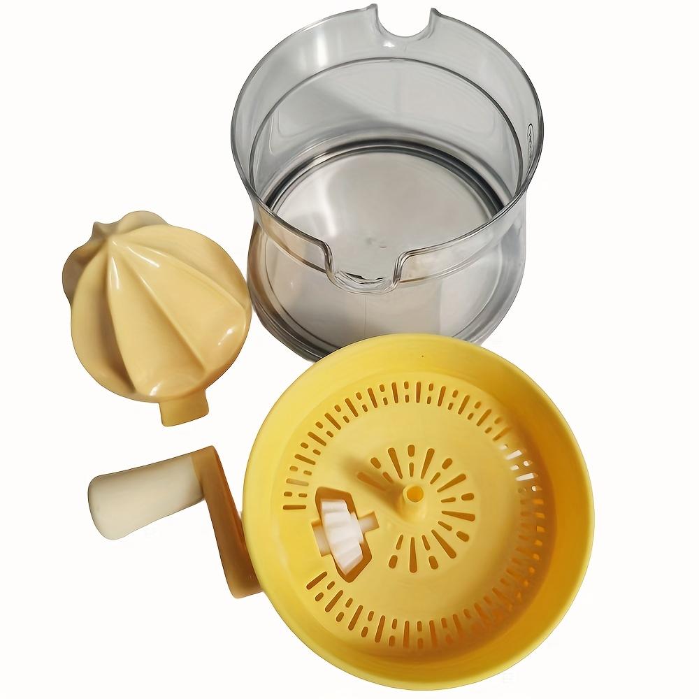 

3 цвета ручных соковыжималок, ручная соковыжималка для цитрусовых лимонов, большая соковыжималка для апельсинов с ручкой и носиком, максимальная вместимость для ручного отжима, легко чистить