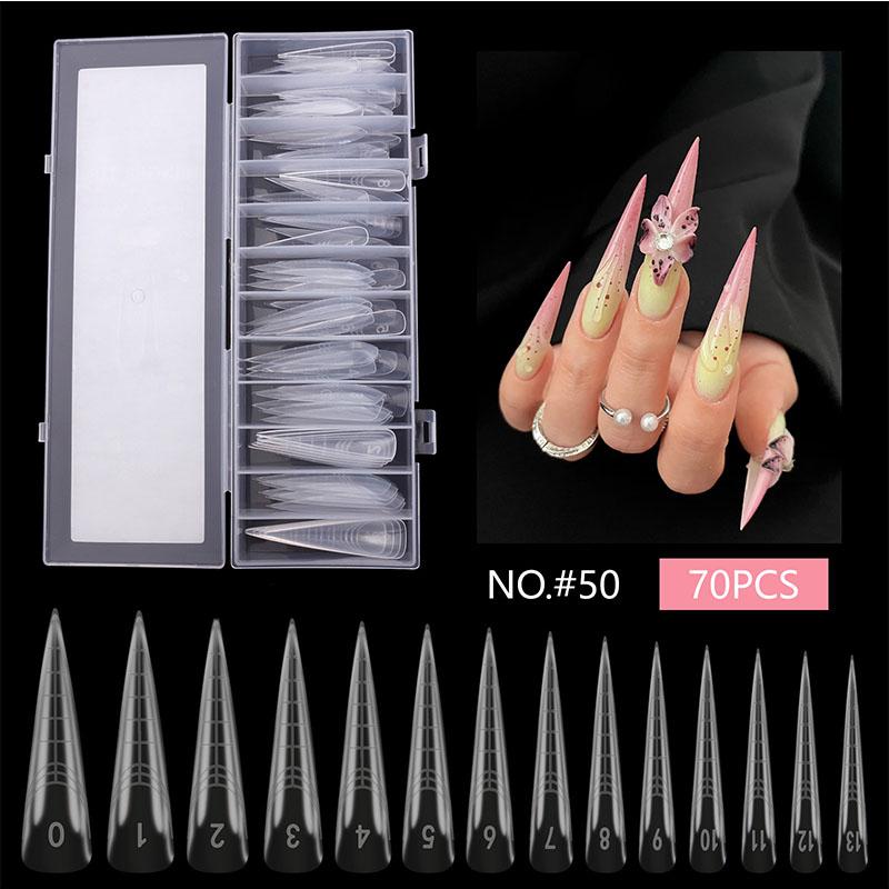 70/140/150 szt. Nailpop Podwójny System Formy do Paznokci Przedłużanie Końcówki Sztucznych Paznokci Formy Górne Do Paznokci Forma do Budowania Żelem Narzędzia Artystyczne