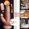 Long-Lasting Heated Electric Masturbator with Soft Large Realistic Shaft