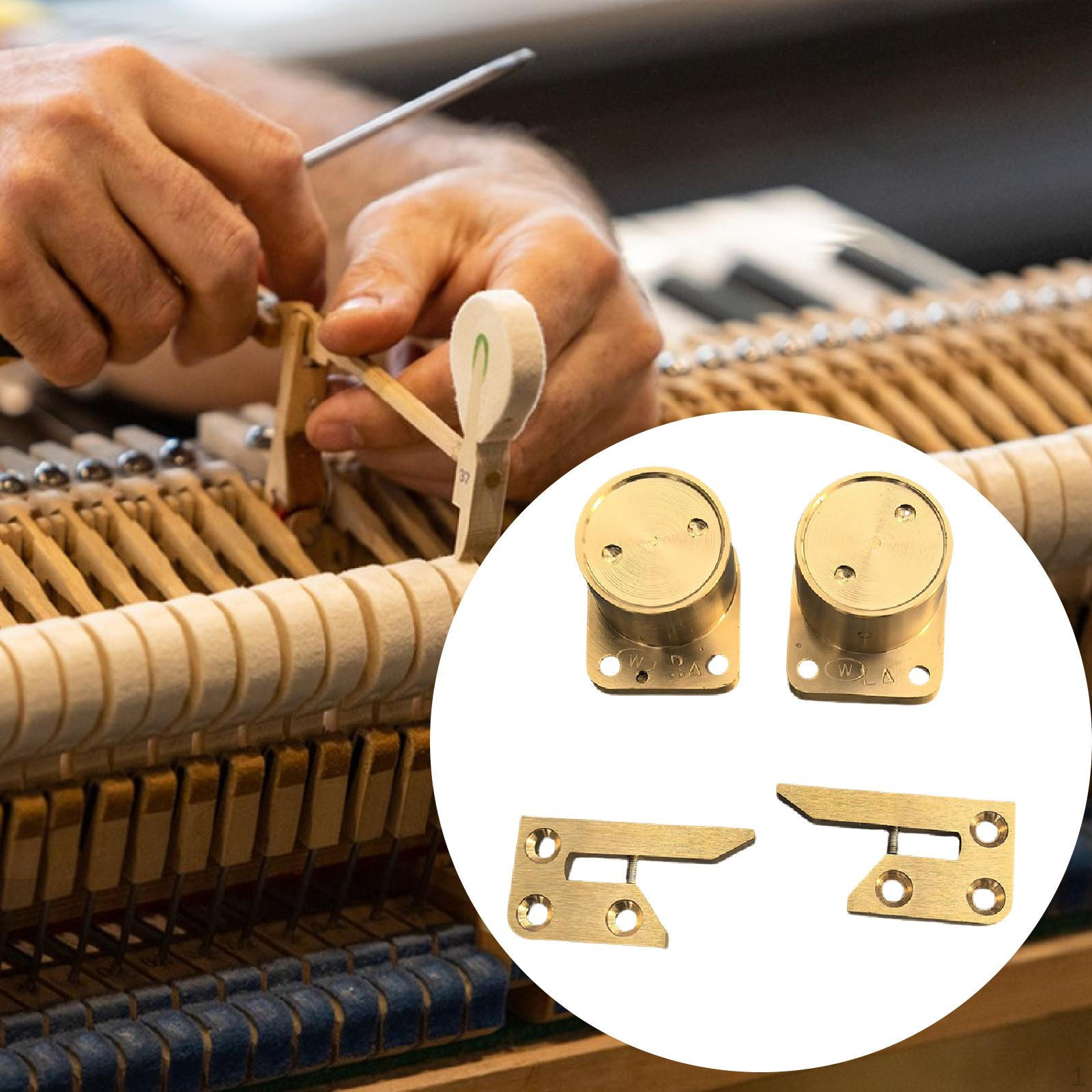 

Пристрій плавного закривання піаніно 1 пара Захист пальців Захист від защемлення для плавного опускання Рука Зовнішній