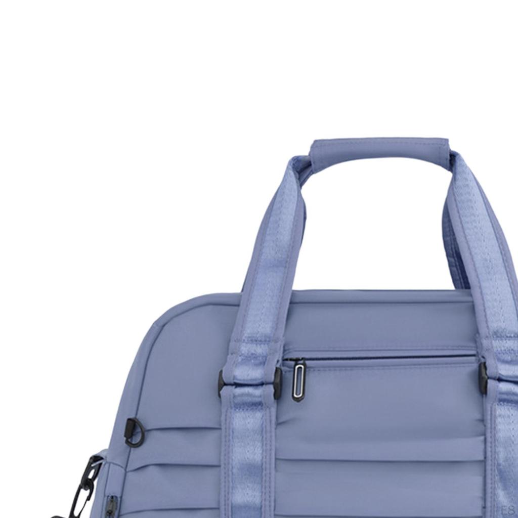 Gym Duffle Bag for Sports with Compartment Shoes, Adjustable Crossbody Strap Travel