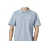 Adidas Casual Breathable Comfortable Short Sleeve Polo Shirt Men Tops Blue Gray IJ6108