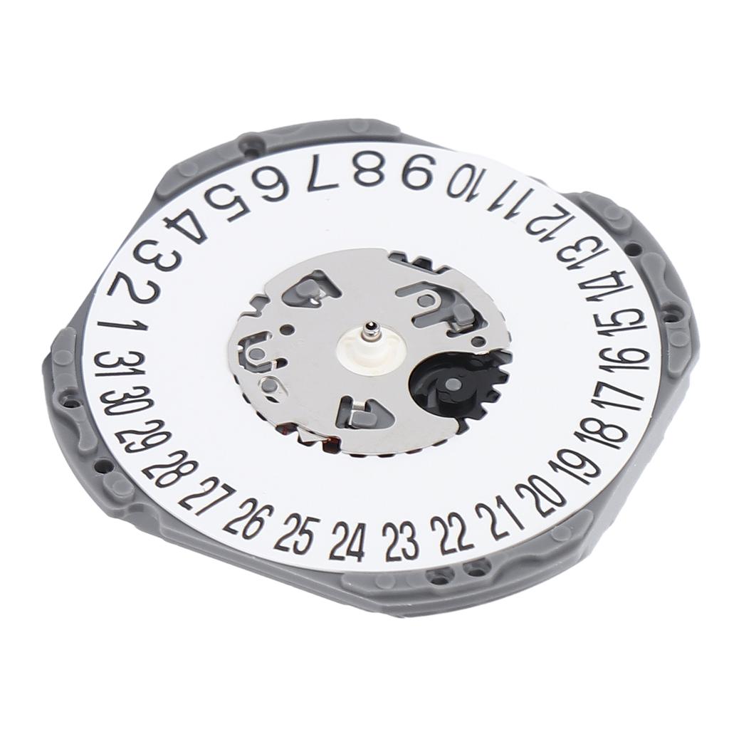 VJ42 Calendar Movement Replacement Portable Watch Movement Watch Repair Parts Accessory