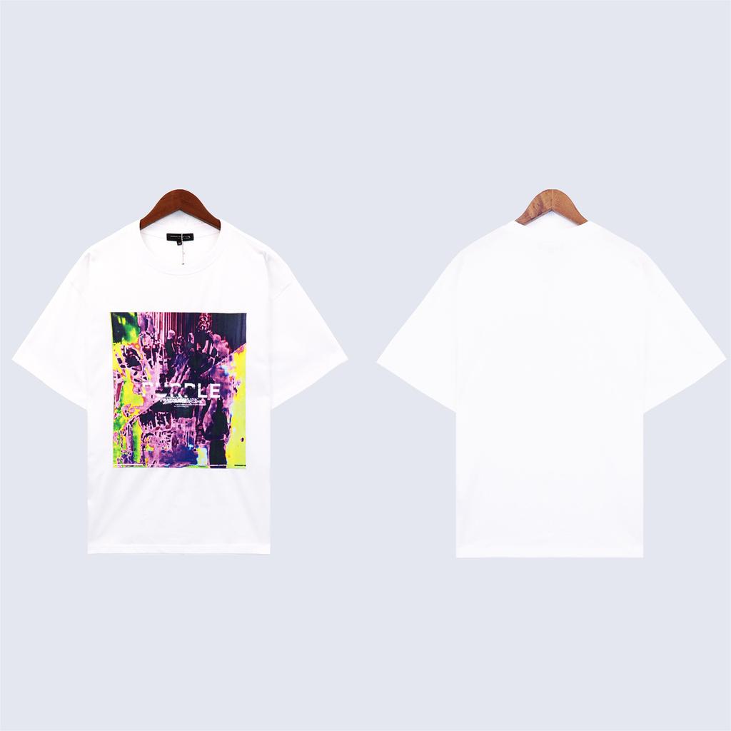 New Purple Brand Spring and Summer Cool Pattern Digital Printing Short Sleeve Men's and Women's Casual Loose T-Shirt