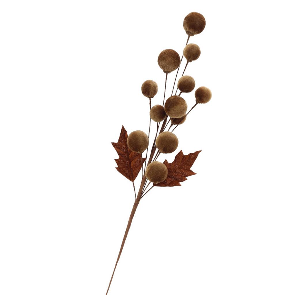 Velvet Wrapped Ball Cutting Decoration