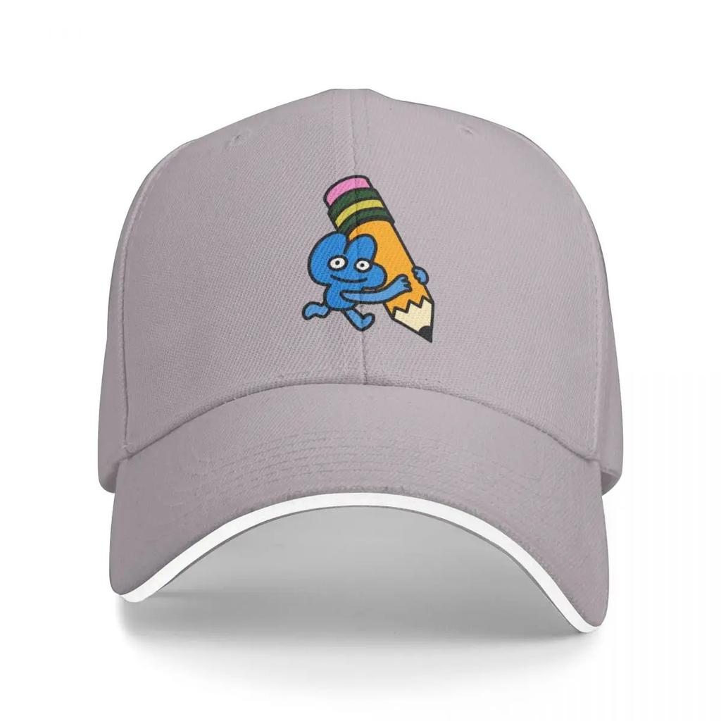 Four holding pencil BFDI Baseball Cap Hip Hop Sun Hat For Children Winter hat Sun Hats For Women Unisexs