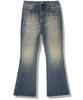 GUBIN Vintage Western Bootcut Denim Pants