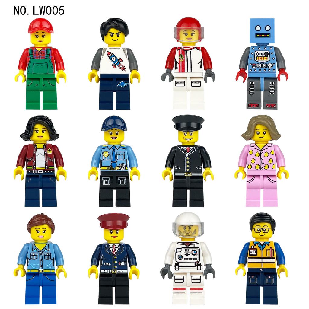 480 City Professional Police Special Police Building Block Small Particles Assembled Children'S Toys