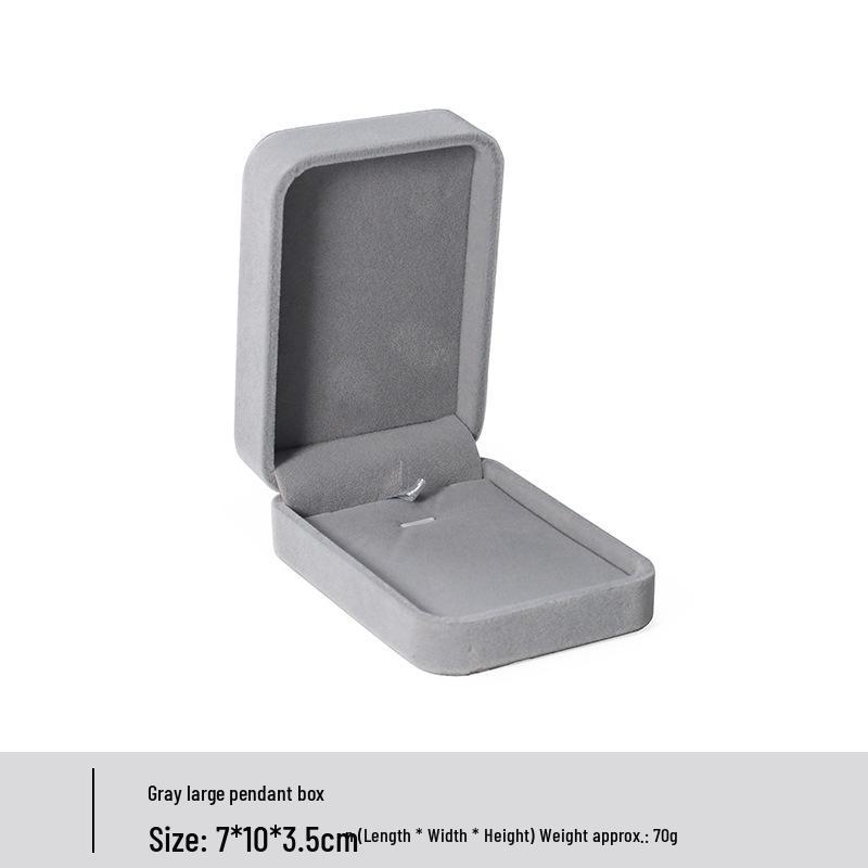 Velvet Jewelry Box for Rings, Necklaces, Earrings, Pendants, and Bracelets