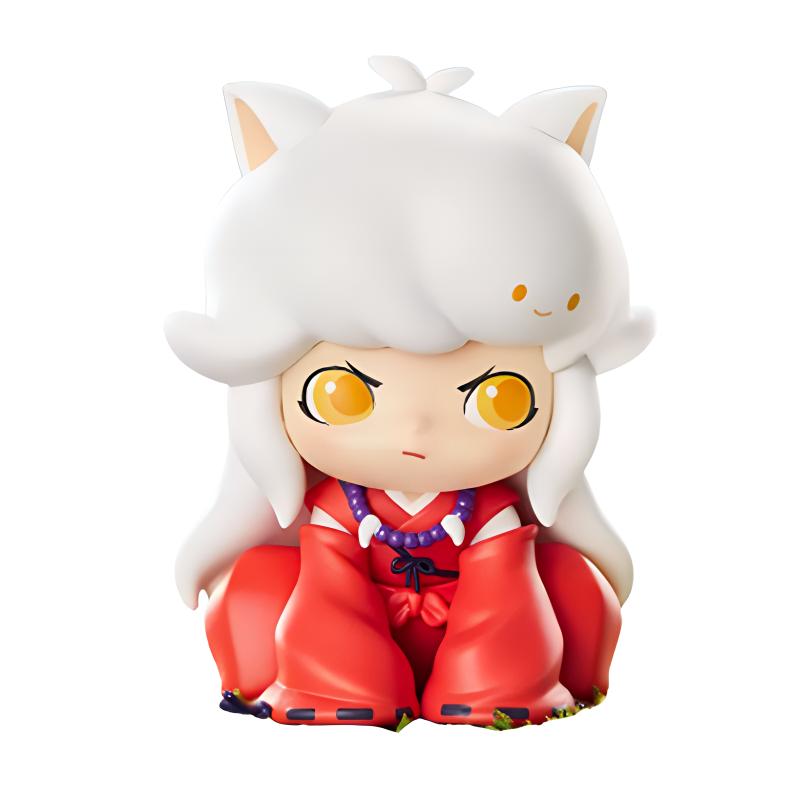 

New POP MART Inuyasha Chibi Figures 13cm PPMT-2309-0079 Inuyasha