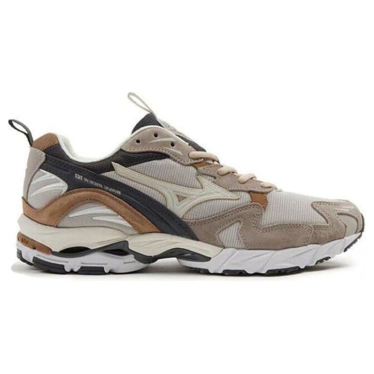 Mizuno Wave Rider 10 Silver Cloud Unisex Sneakers Cream Snow-White Tigers-Eye D1GA222608