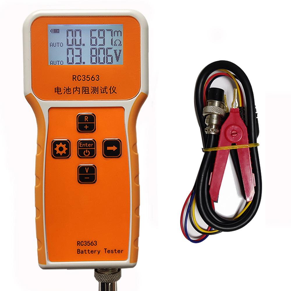 RC3563 Internal Resistance Tester, 4-wire AC Battery Internal Resistance Tester for Li-Ion / Li-FePO4 / Storage Battery / 18650