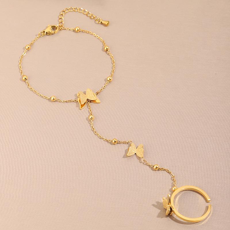 Popular bracelet, titanium steel does not fade, love zircon bracelet, high-end female light luxury niche bracelet, bracelet.