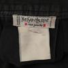Yves Saint-Laurent 80s French front button skirt 46 blackUsed