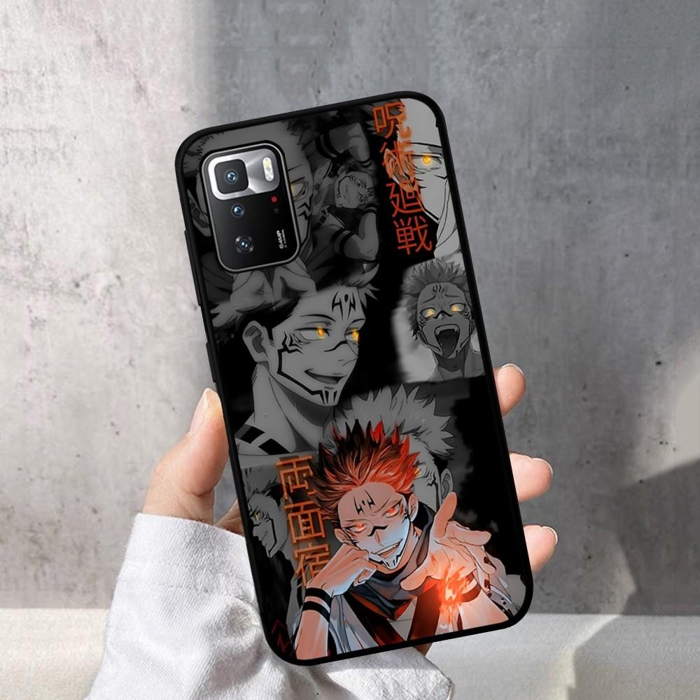 

Чохол для телефону Jujutsu Kaisen Ryomen Sukuna Для Redmi Note 4 X 5 A 6 7 8 T 9 9S 10 11 11S 11Epro Poco M3 Pro Redmi Note 6pro