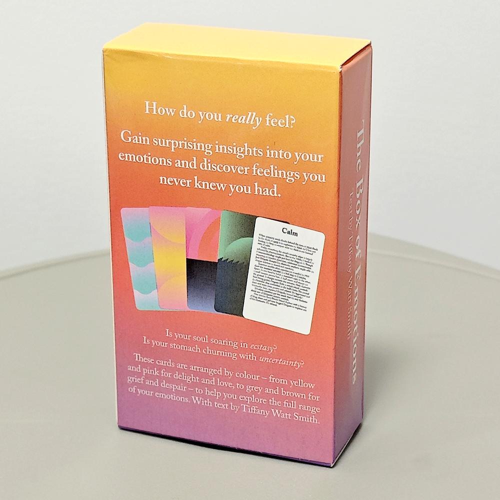10.3*6cm The Box of Emotions - 80 Cards To Make Sense of Your Feelings