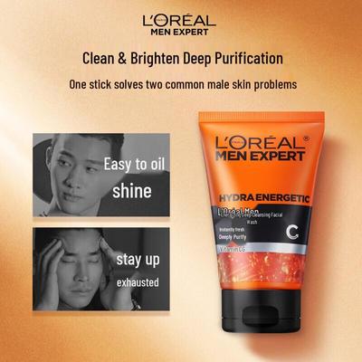 L'Oréal Men Expert Tiefenreinigendes Gesichtswaschgel