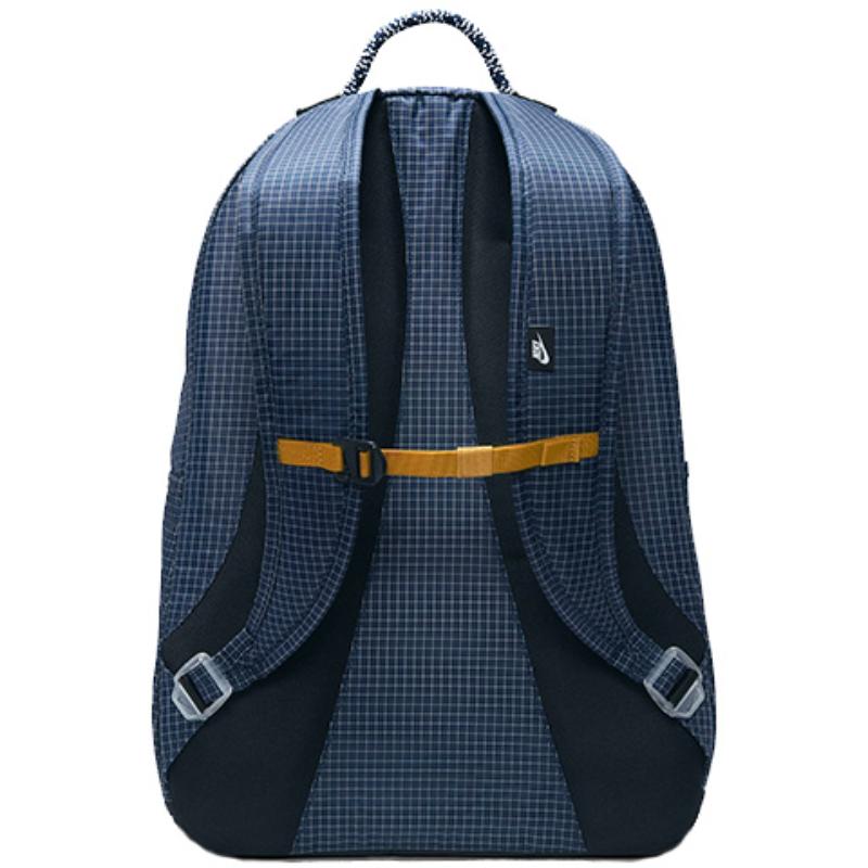 Nike Hayward Fabric Backpack Regular Unisex Dark Navy Blue/Obsidian Color Lightweight Casual CV1412-451