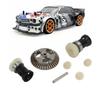 12T 24T 38T Motor Driving Gear Differential Gear Combo Set For ZD Racing 1/16 For S16 Ex16 16426 2011 RC Flat Sports Car