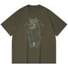 230 Gsm 100% Cotton Heavy Metal T-Shirt  Rock Band Popular Music Print Unisex Heavy Cotton T Shirt