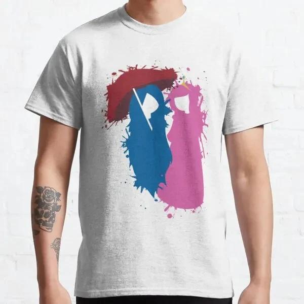 Kawaii Anime Shirt Marceline and Princess Bubblegum Gift Funny Tshirt Women Men Harajuku Fashion Tee Camisetas De Mujer