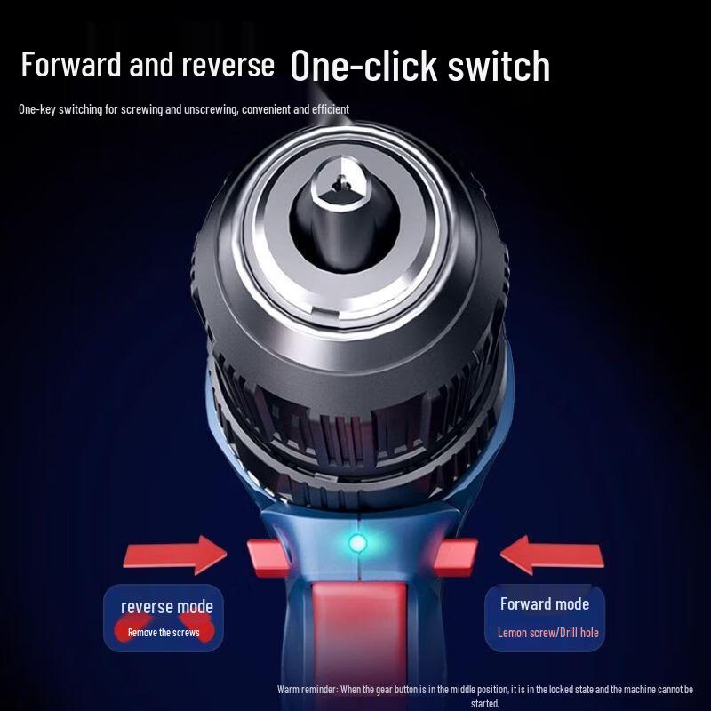 Dongcheng 20V Brushless Cordless Impact Drill CN plug (adapter included)