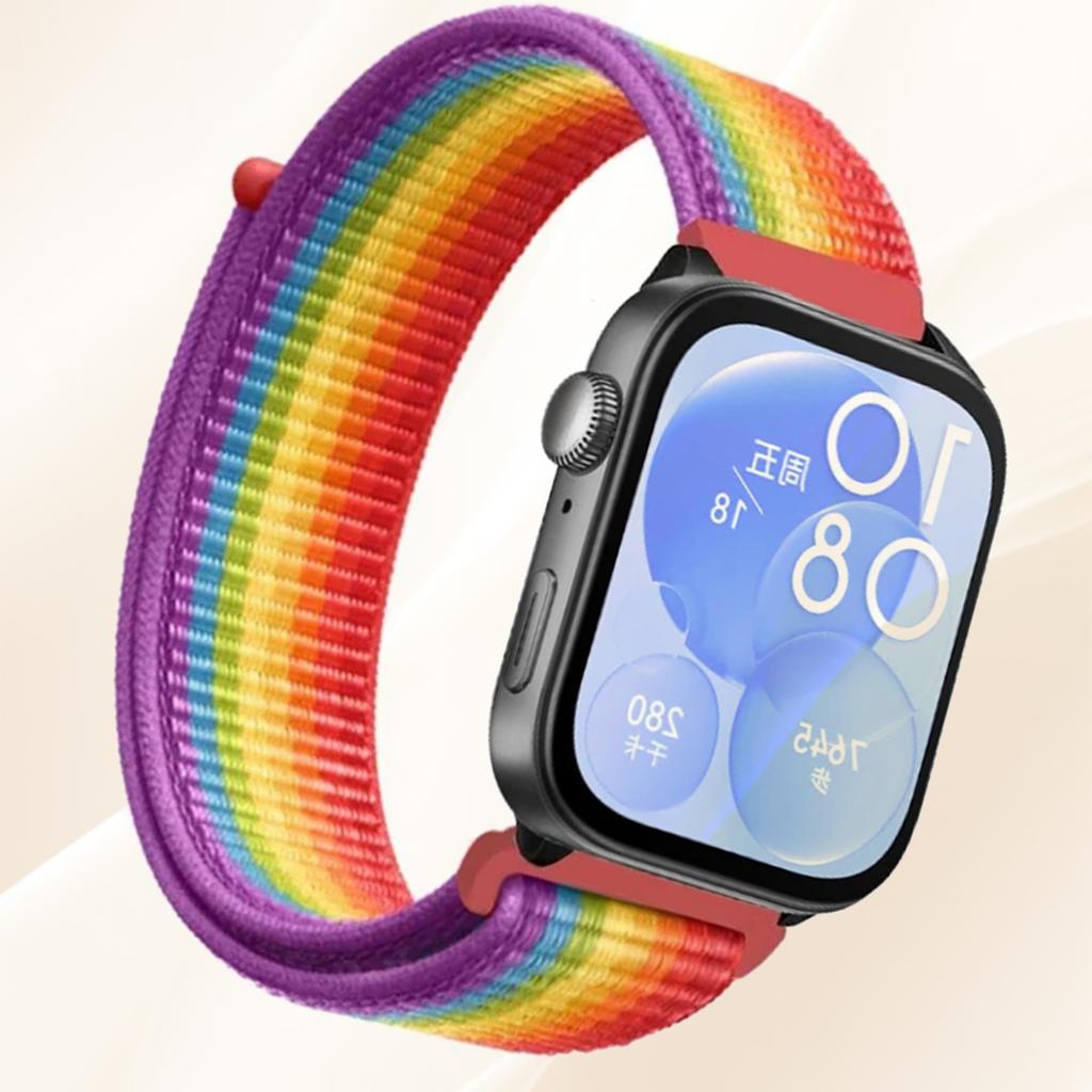 Nylon loop band For huawei watch fit 3 strap smart wristband breathable Sport Watchbands bracelet for huawei fit3 Accessories