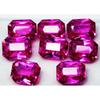 67.85 Ct Natural CERTIFIED Sapphire Pink Color Emerald Cut 8 Pcs Loose Gemstone Ys-2354