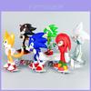 Sonic Ariciul Knuckles Miles Shadow Argintiu Personaj de Desene Animate Model Pentru Colecționari Și Entuziaști Jucării