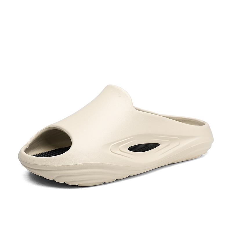 

38-45 Мужские Большие Модные Мягкие Дно Однорядные Домашние Тапочки Пляжные Сандалии 44/45 бежевый