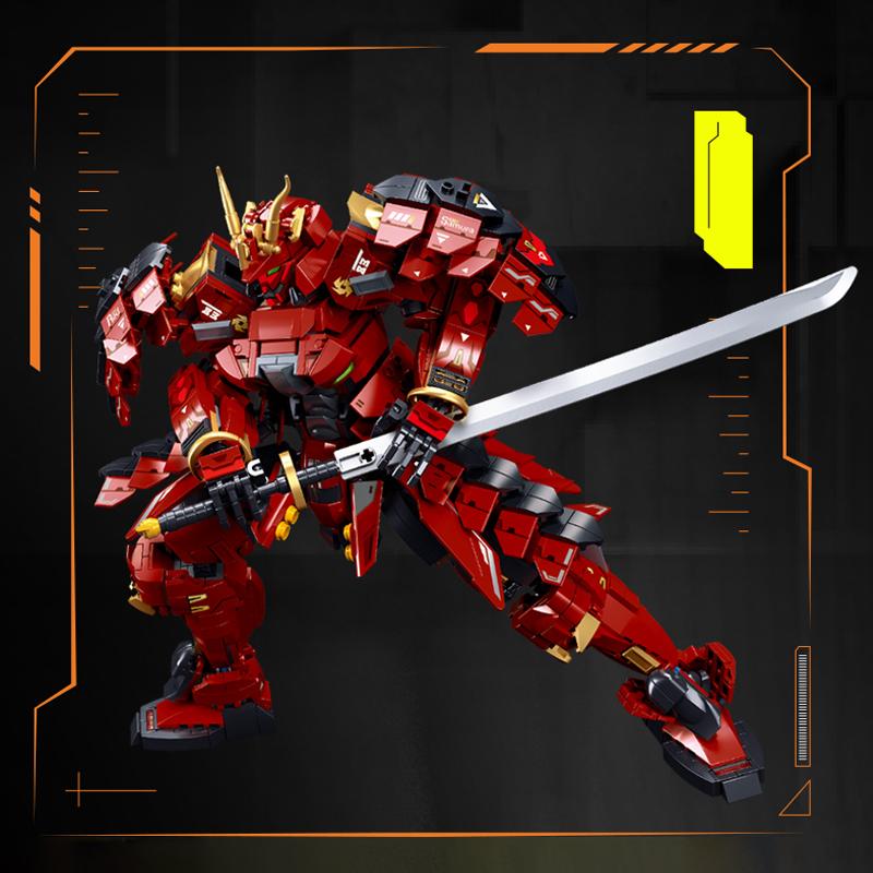 Sluban Creativity Classic Games Mech Robot Model Building Blocks Sets Movies Action Figure DIY Bricks Children Toys For Boys
