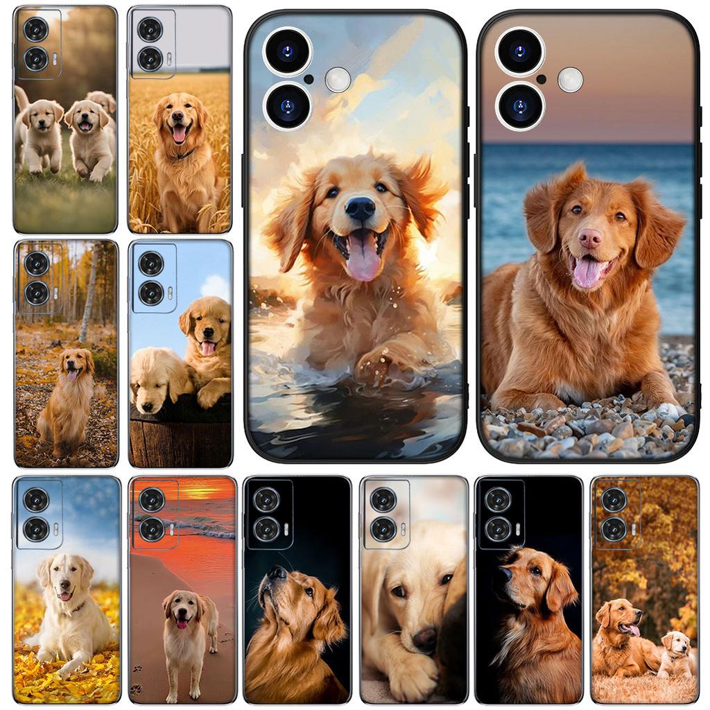 Golden Retriever Dog for Samsung Galaxy Note 20 Ultra 10 8 9 S10 Plus Lite S8 A70 A24 A25 S10E A21S A37 A57 A51 A7 Phone Case