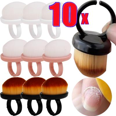1/5/10pcs Professional Nail Dust Brush Nails Art Brush Remove Gel Polish Powder Cleaning Tool Beauty Makeup Brushes Manicure Accessories