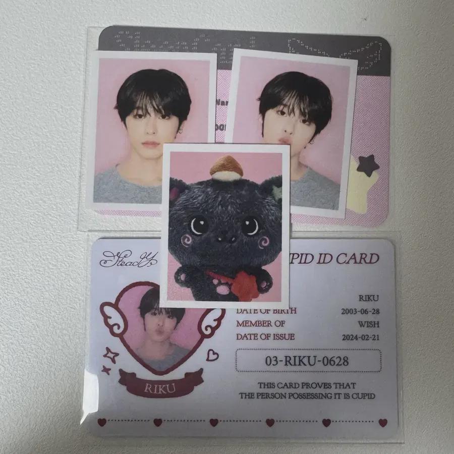 

NCT Набор фотокарточек с фото на документы Рику