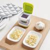 2In1 Mini Garlic Press Chopper Manual Garlic Mincer Slicers Grater With Storage Box Kitchen Fruit Vegetable Toolsols