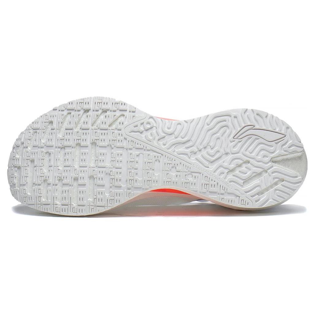 New LiNing Jueying Essential Anti Slip Wear Resistant Low Top Running Shoes Women's White Blue Orange Purple ARRT008-13