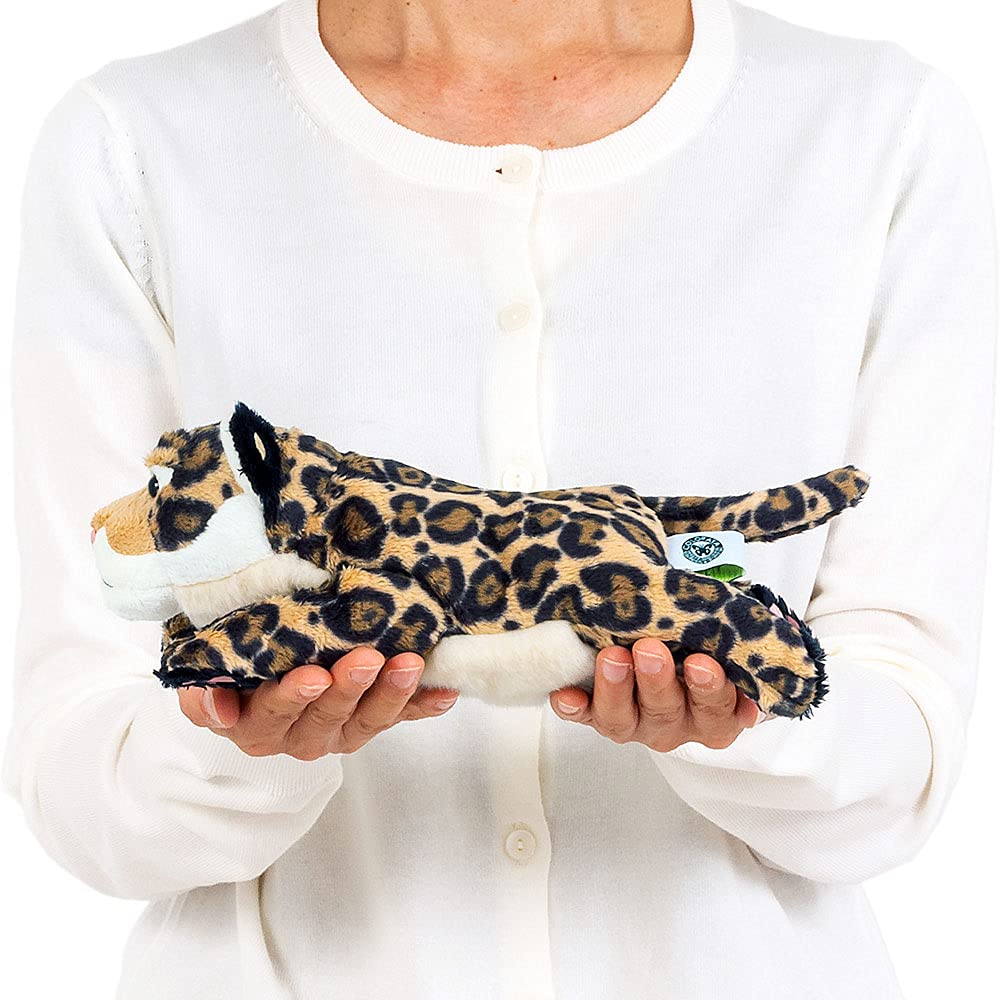 Carolata Jaguar Plush Toy (Nesoberi SeriesSoft to the Touch) Realistic Animal Toy Doll Gift Present Birthday (Checked twice)  Christmas Christmas