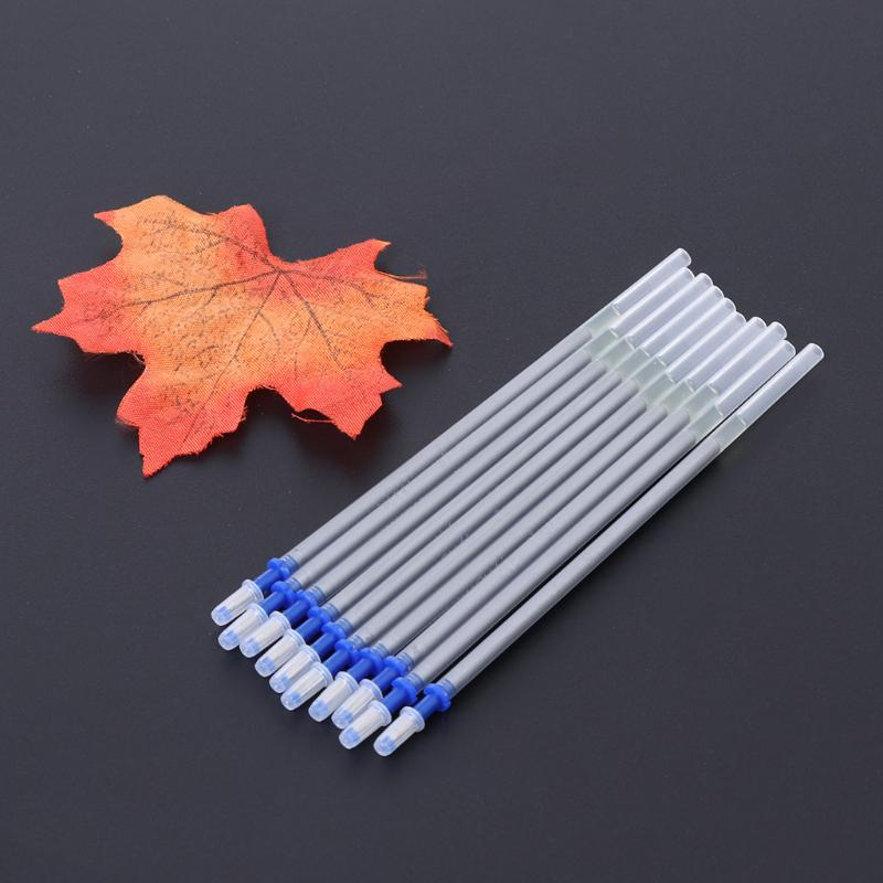 10x Silver Refill Pen for DIY Leather Fabric Marking Sewing Craft Tool
