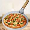 2024 NEW Anti-scalding Pizza Shovels Wooden Handle Round Paddle Spatula Stainless Steel Cake Pastry Baking Tool Kitchen Accessories