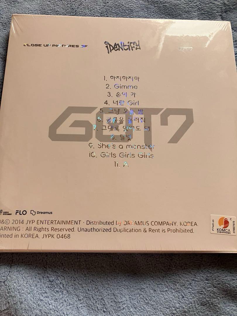 

[USED] GOT7 IDENTIFY Album 2014 Item