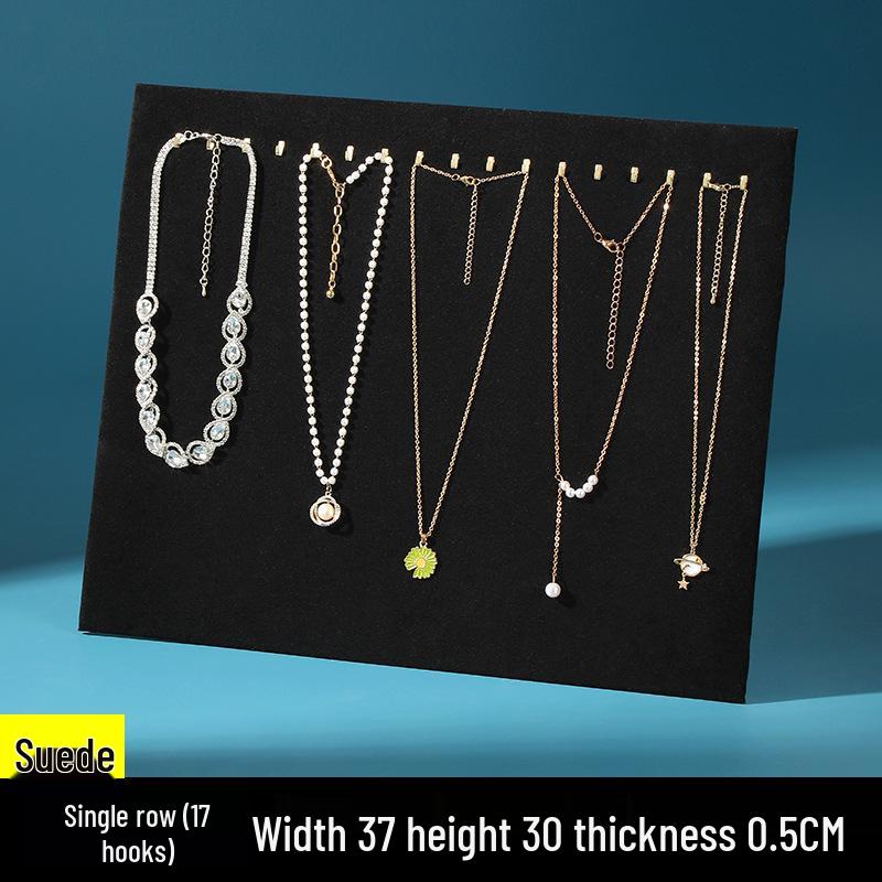Gold Hook Jewelry Display Stand for Necklaces and Bracelets
