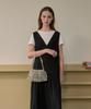 Jucy Judy V-Neck Sleeveless Dress Jzop320C